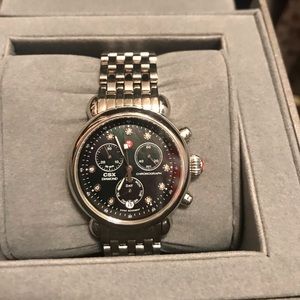 Michele CSX watch and stainless steel band